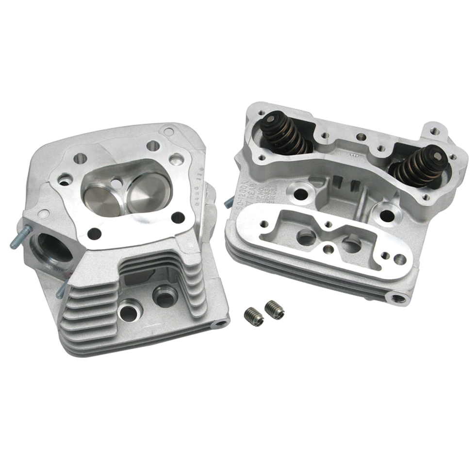 S&S EVOLUTION BIG TWIN PERFORMANCE CYLINDER HEADS - view 1