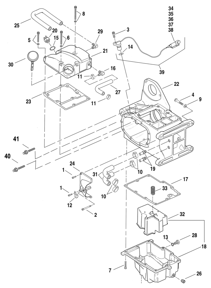 TRANSMISSION HOUSING PARTS 1999-2005 DYNA - view 1