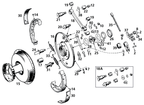 FRONT BRAKE 45CI MODELS - view 1