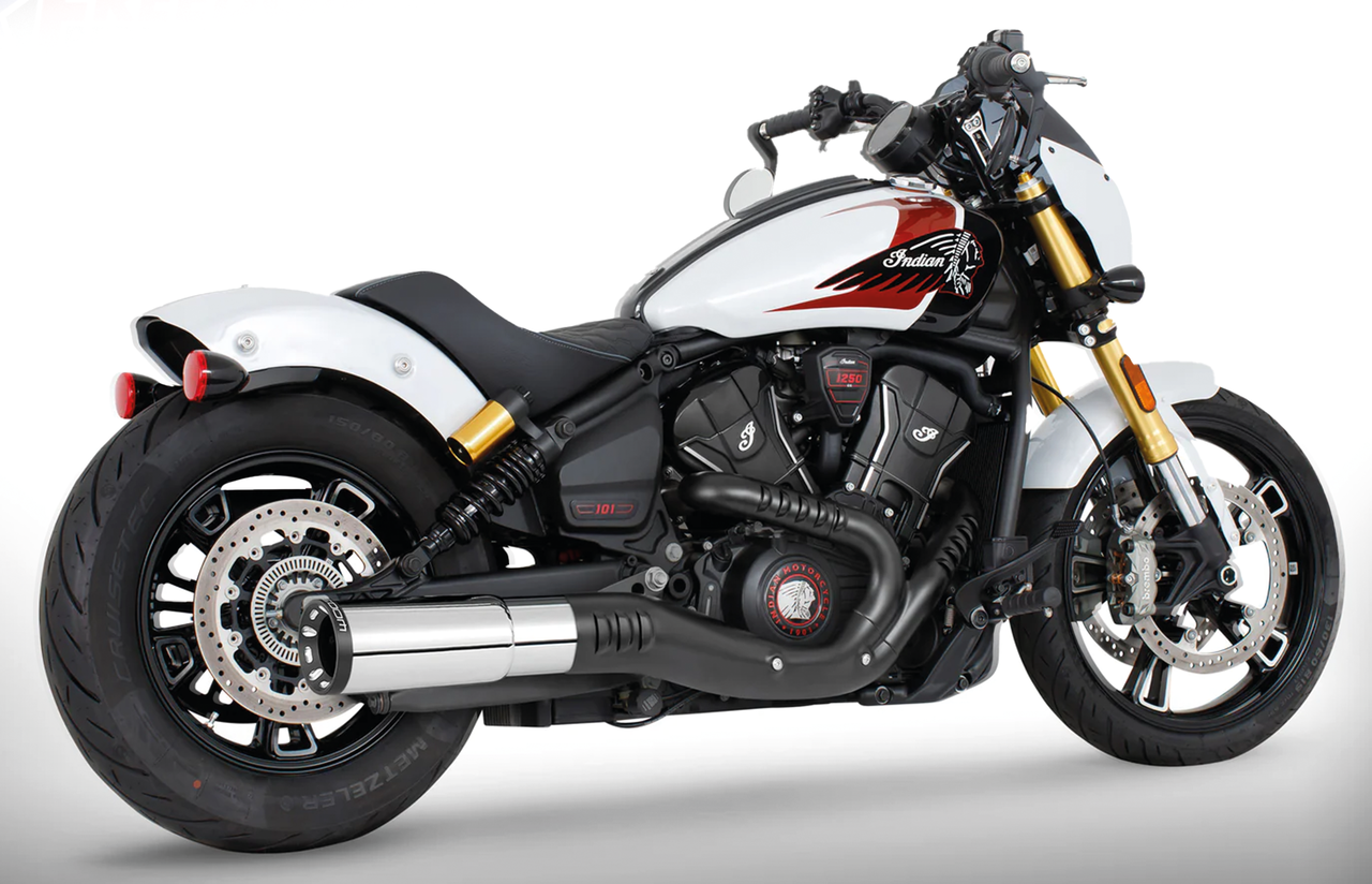4" SLIP-ONS FOR INDIAN SCOUT 2025 TO PRESENT - view 1 Main image