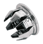 CHROME HANDLEBAR END PLUG - view 1