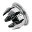 CHROME HANDLEBAR END PLUG - view 1