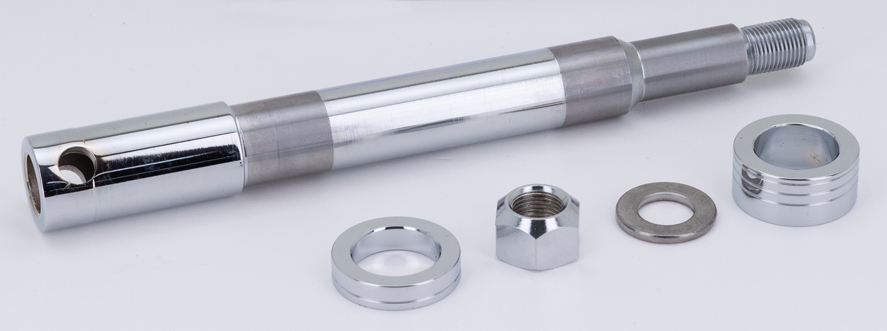 CHROME PLATED FRONT AND REAR AXLES - view 1