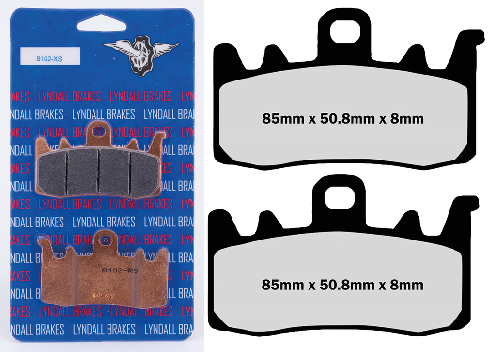 LYNDALL BRAKE PAD SETS, FRONT - view 1
