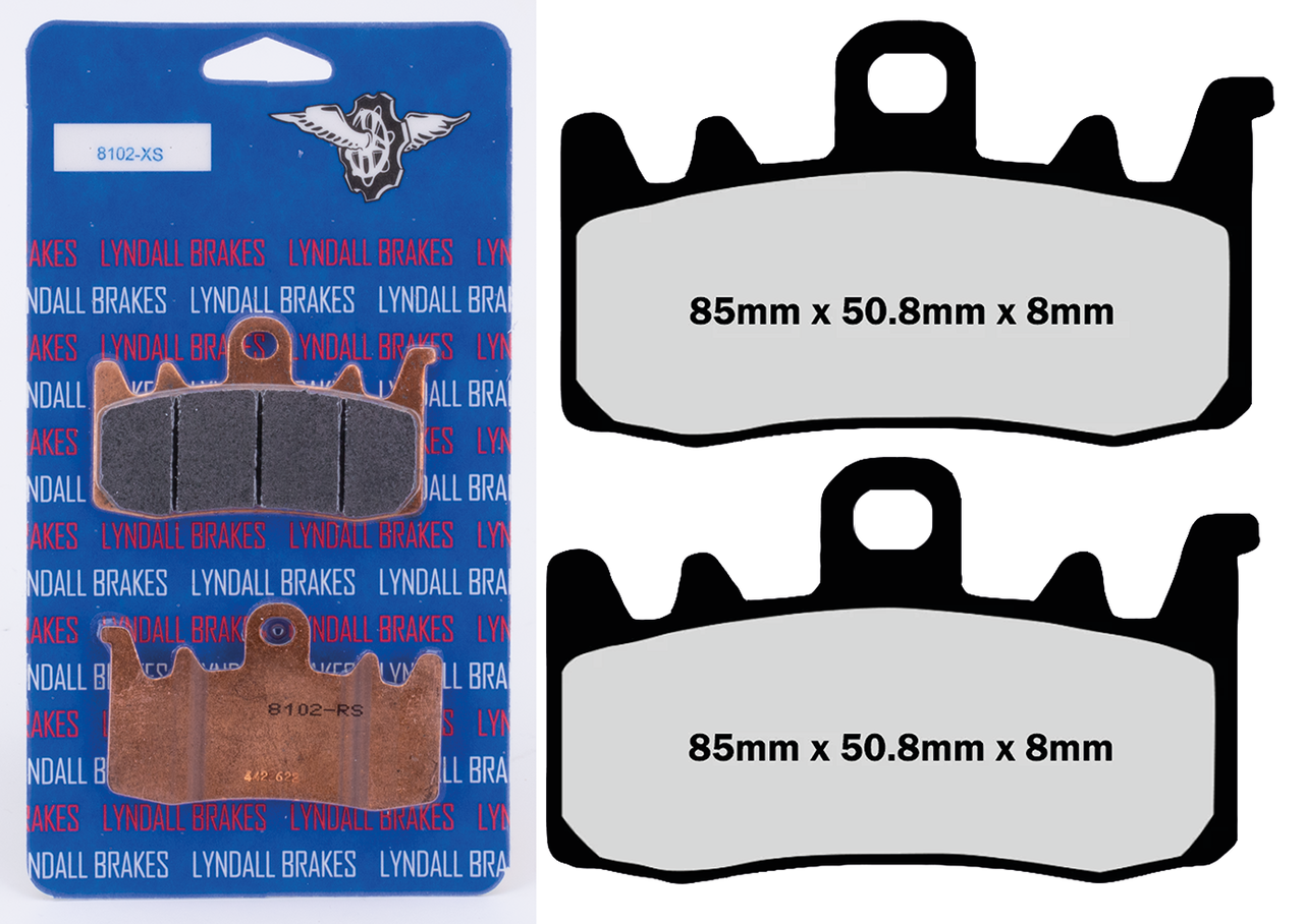 LYNDALL BRAKE PAD SETS, FRONT - view 1