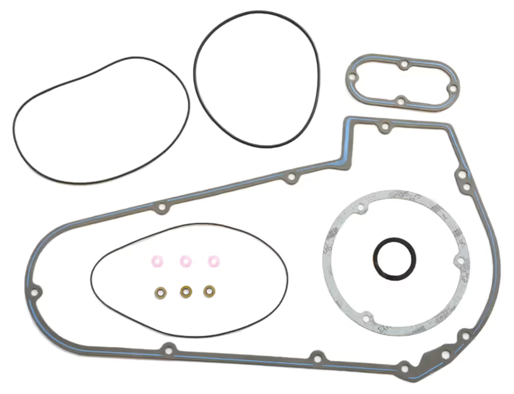 GASKETS, O-RINGS AND SEALS FOR ALUMINUM PRIMARY ON 1965-1986 4 SPEED BIG TWIN - view 1
