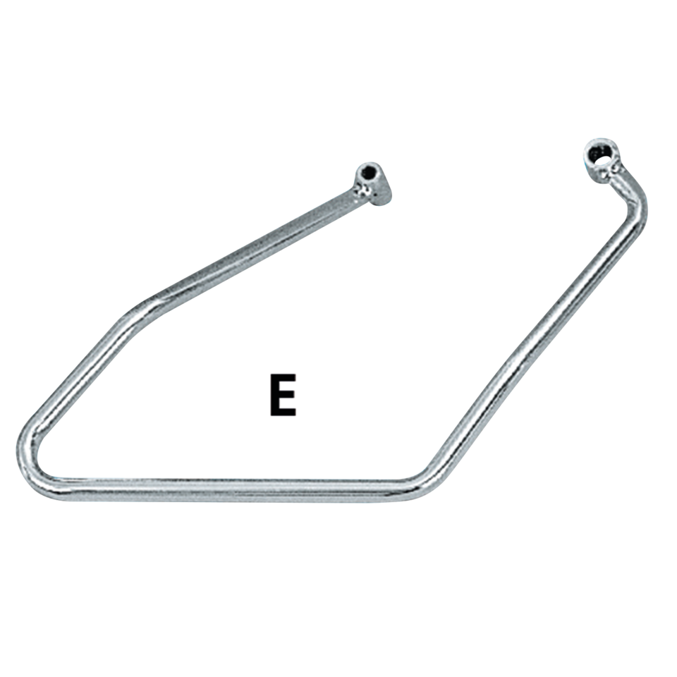 CHROME SADDLEBAG SUPPORTS - view 2