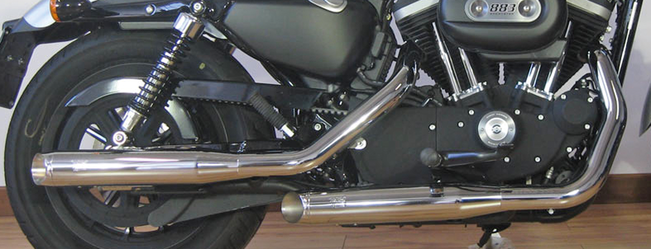 MCJ ADJUSTABLE EXHAUSTS FOR SPORTSTER Secondary image