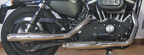 MCJ ADJUSTABLE EXHAUSTS FOR SPORTSTER - view 2