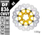 GALFER "WAVE" FLOATING DISC BRAKE ROTORS - view 2