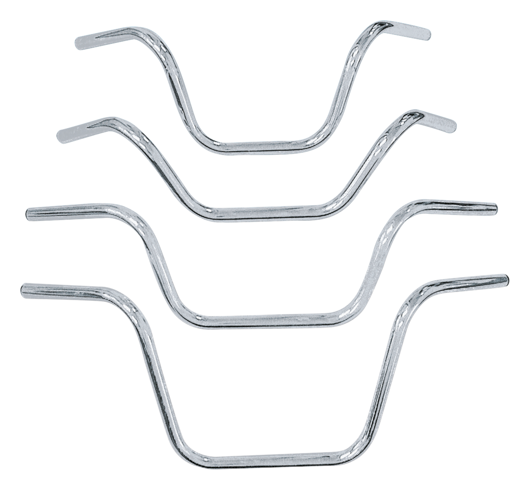 ZODIAC ONE INCH DIAMETER APE HANGER HANDLEBARS - view 1 Main image