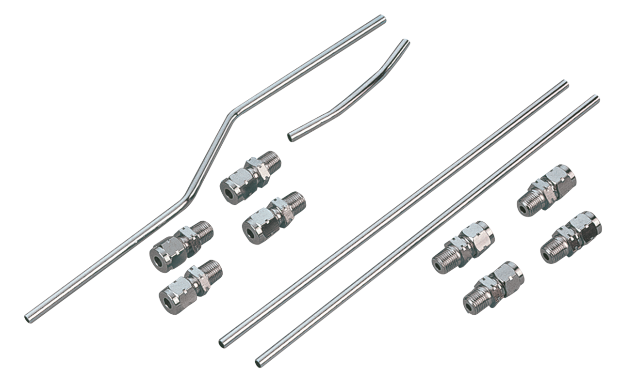 CHROME ROCKER OIL LINES - view 1