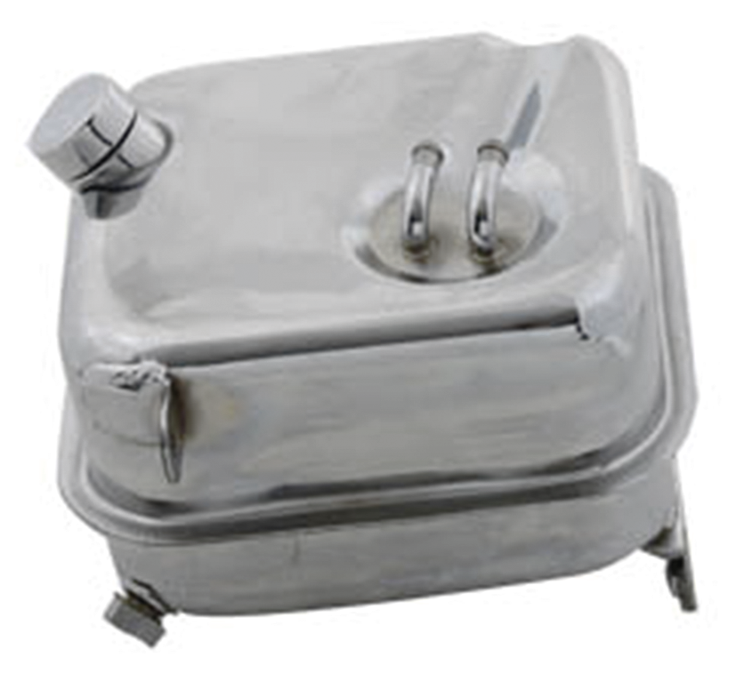 CHROME OIL TANK FOR 4 SPEED BIG TWIN - view 1