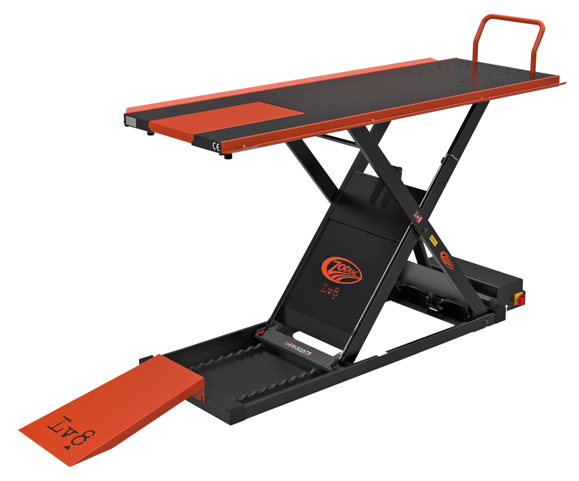 ZODIAC GOLDRAKE MOTORCYCLE WORKSHOP LIFT BY LV8 - view 1