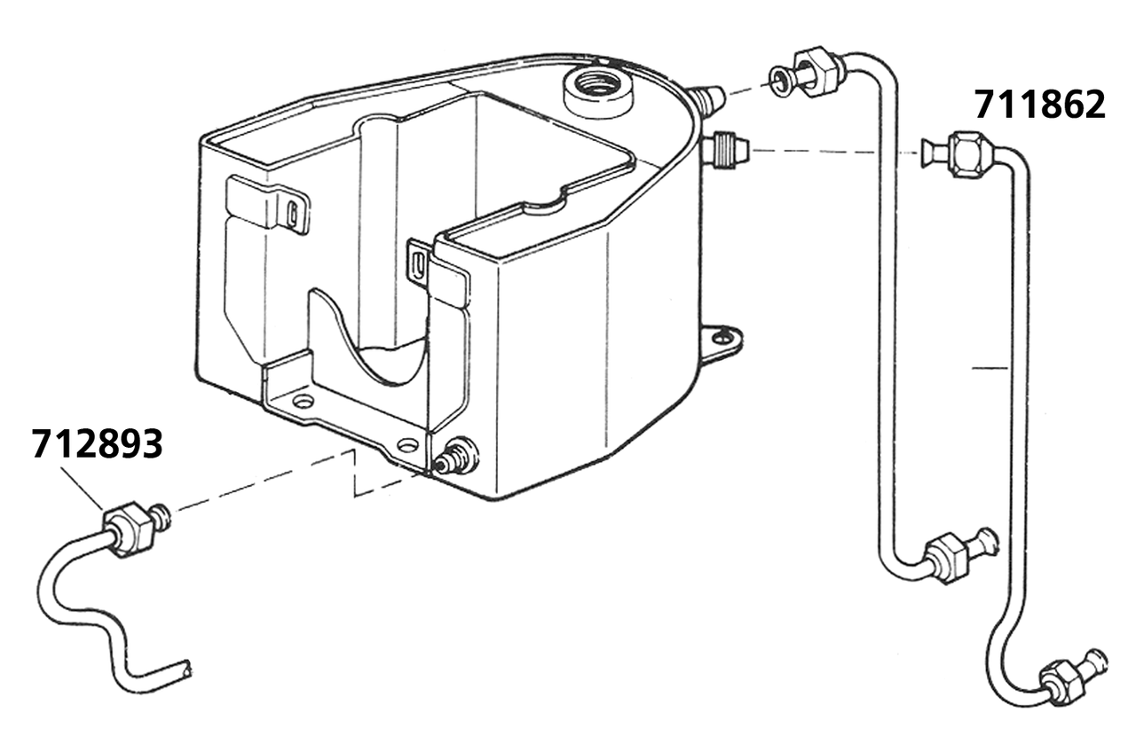 OIL LINES FOR EARLY BIG TWIN - view 2