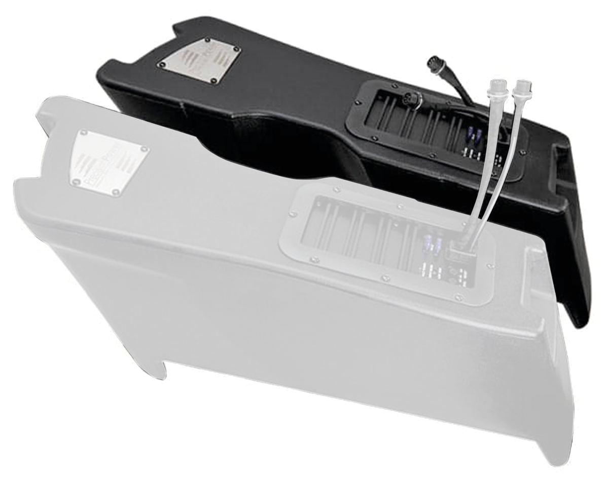 PRECISION POWER POWERED SADDLEBAG SUBWOOFERS - view 1