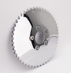CHROME PLATED SOLID REAR SPROCKETS - view 1