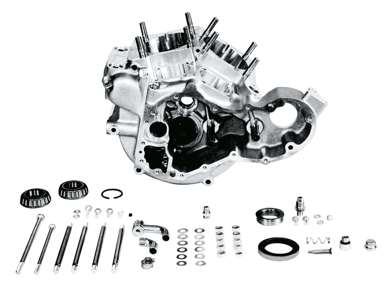 S&S SUPER STOCK BIG TWIN GENERATOR STYLE CRANKCASES Secondary image