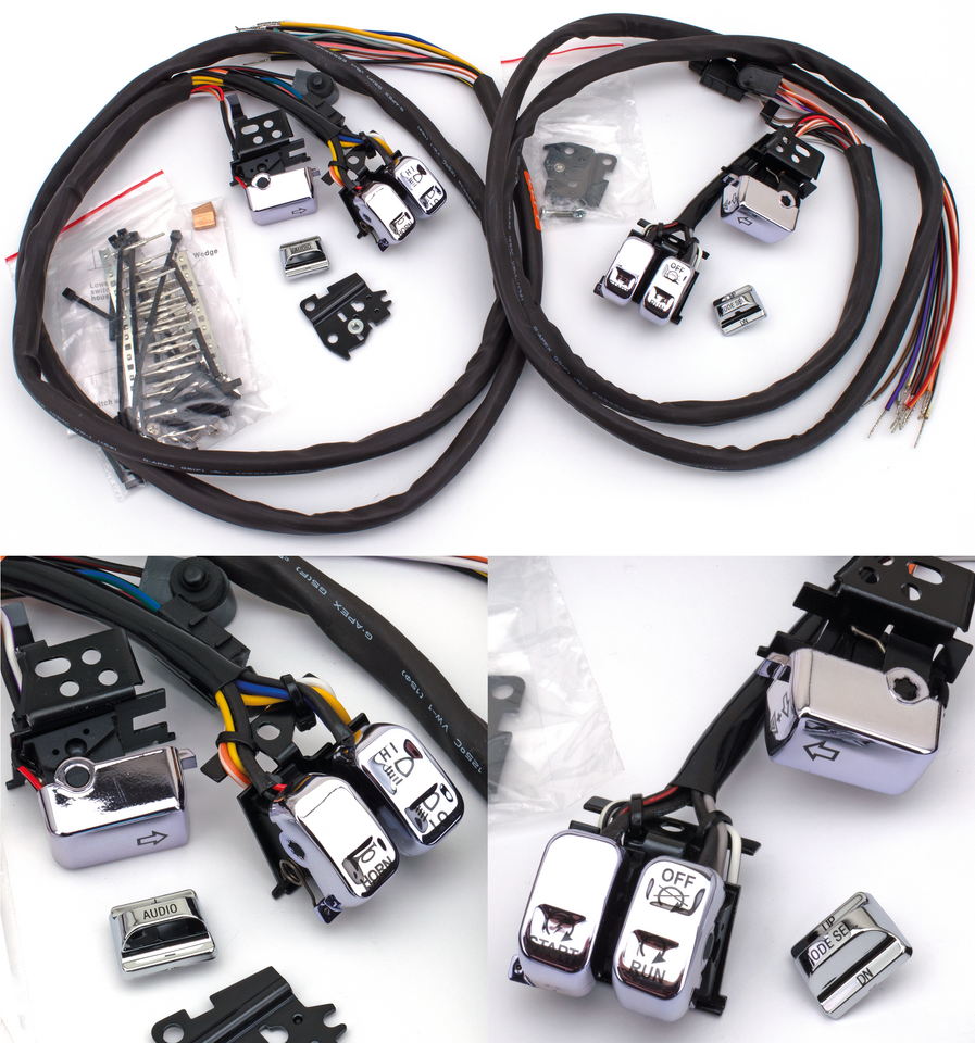 LED LIGHTED HANDLEBAR SWITCH KITS - view 1 Main image