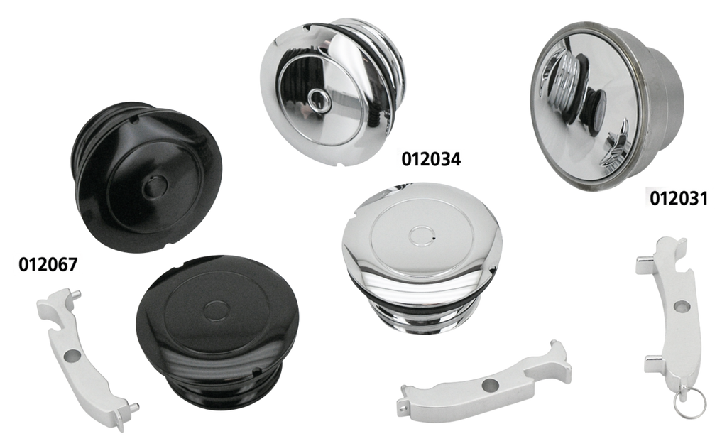 FLUSH MOUNT GAS CAPS - view 1