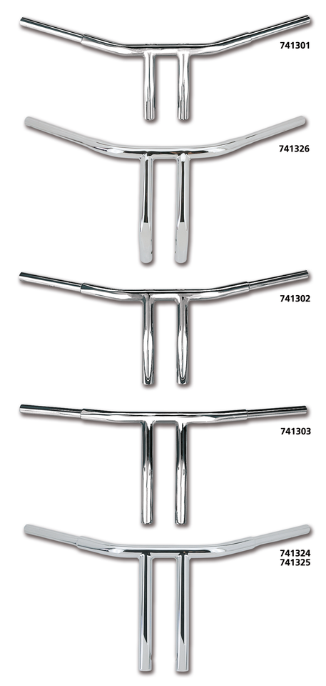AMERICAN MADE 1 1/4” DIAMETER PHAT T-BAR HANDLEBARS - view 2