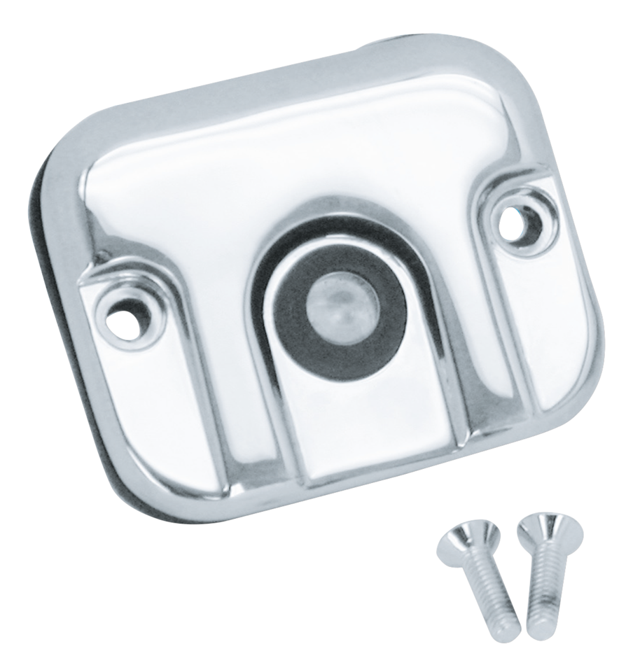 CHROME MASTER CYLINDER COVER 1996 STYLE - view 1