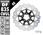 GALFER "WAVE" FLOATING DISC BRAKE ROTORS - view 2