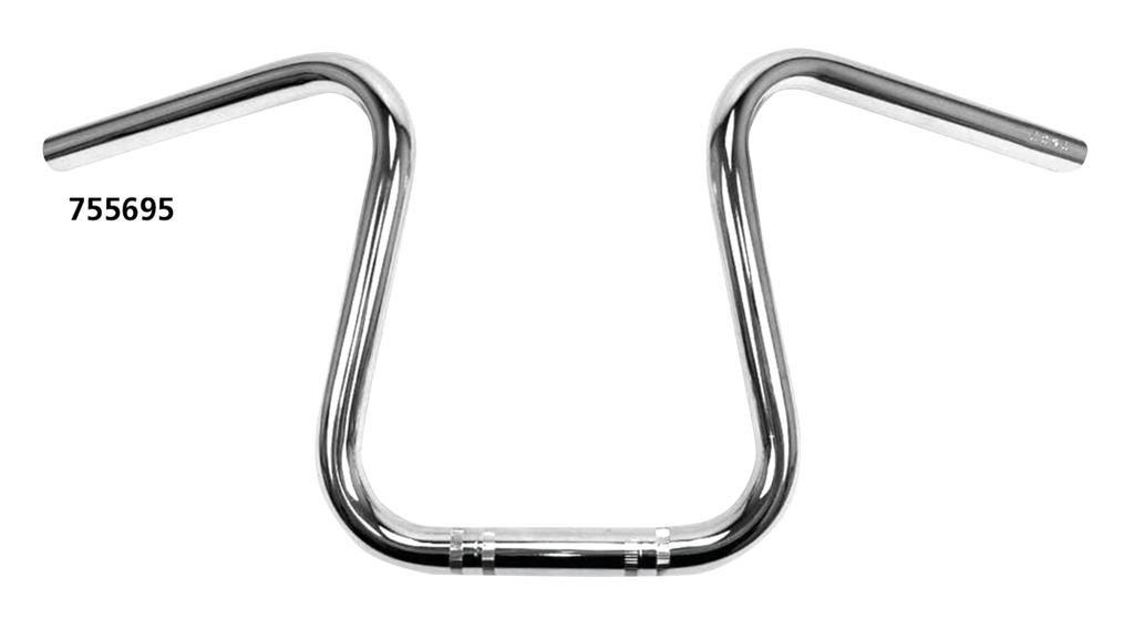 WESTLAND CUSTOMS ONE INCH DIAMETER BOBBER APE HANGERS - view 1