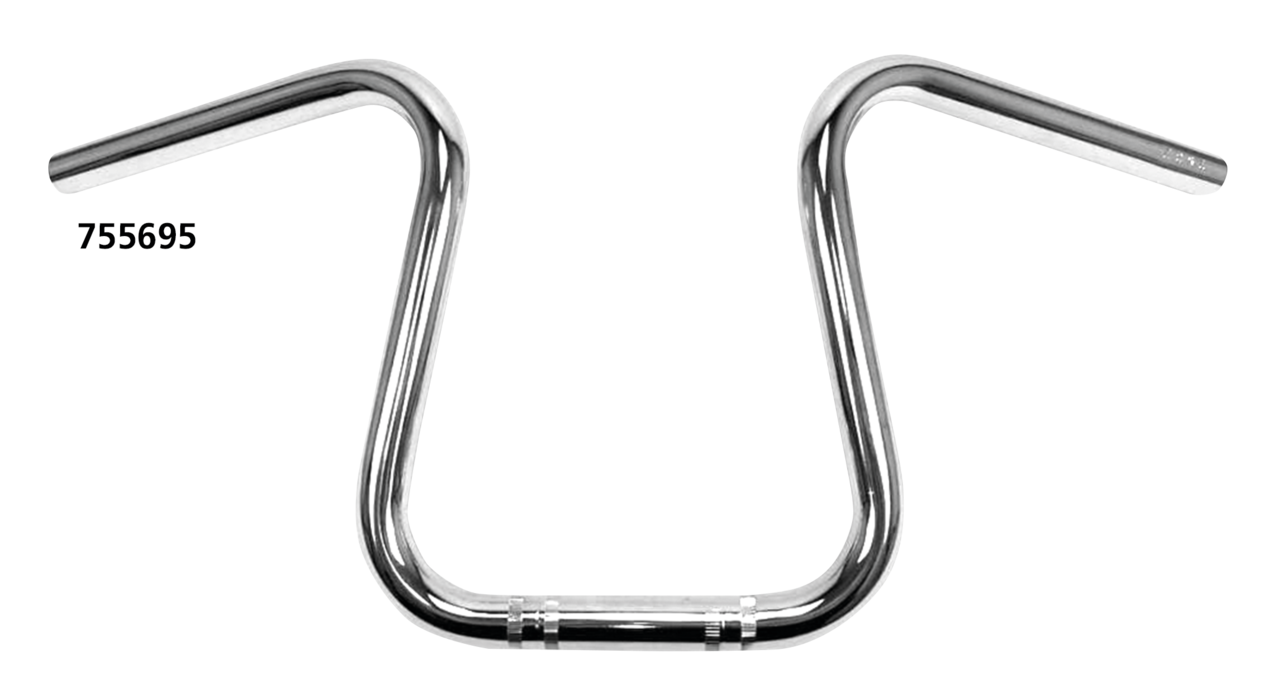 WESTLAND CUSTOMS ONE INCH DIAMETER BOBBER APE HANGERS - view 1
