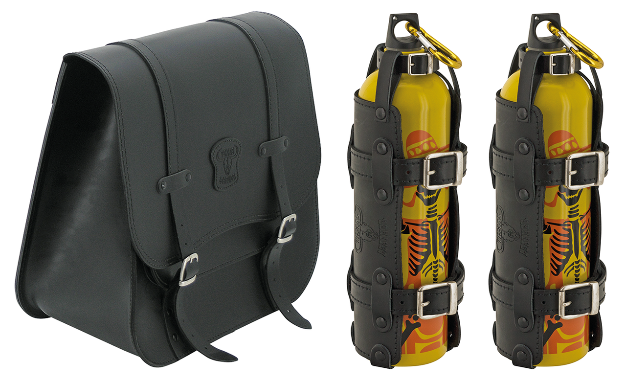 TEXAS LEATHER SIDE SADDLEBAG - view 1 Main image