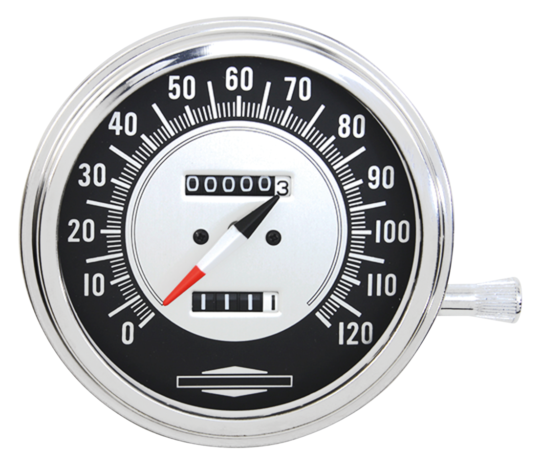 MILES-PER-HOUR SPEEDO FOR 1962-1983 BIG TWIN - view 1 Main image