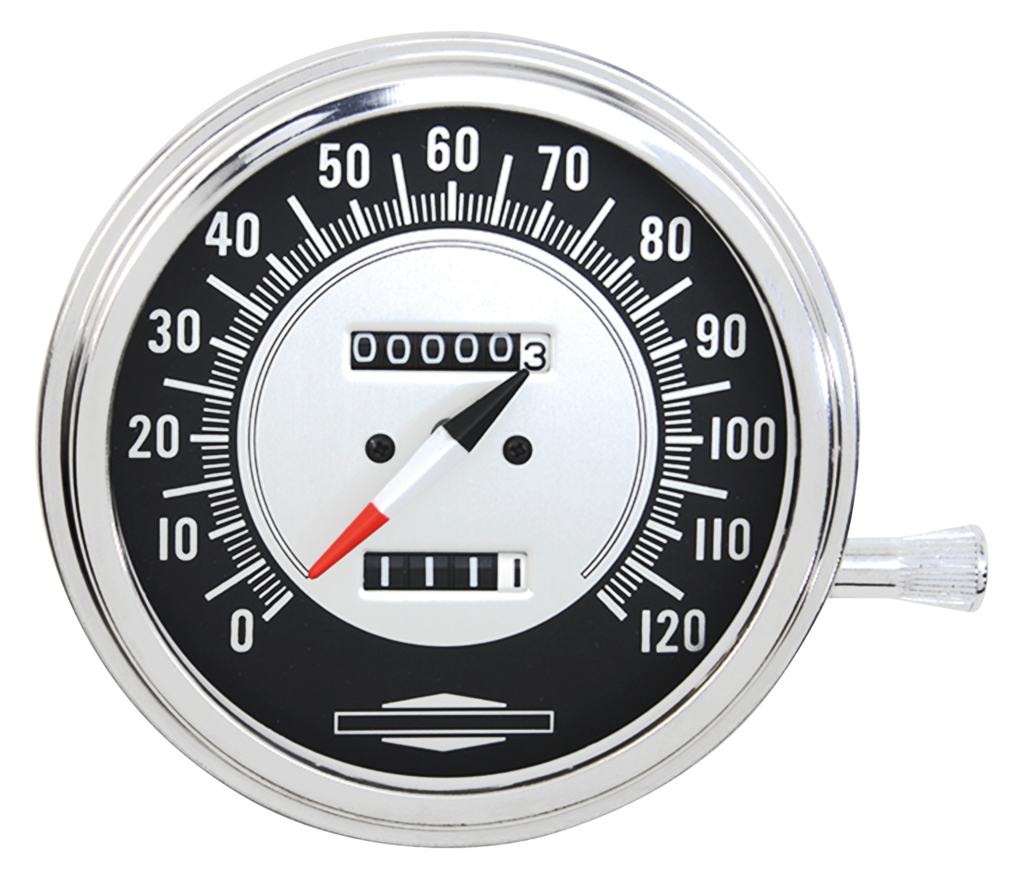 MILES-PER-HOUR SPEEDO FOR 1962-1983 BIG TWIN - view 1