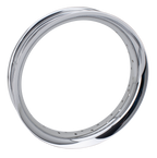 CHROME ALUMINUM PROFILE REAR WHEEL RIMS - view 1