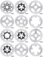 GALFER "CUBIQ" DISC BRAKE ROTORS - view 1
