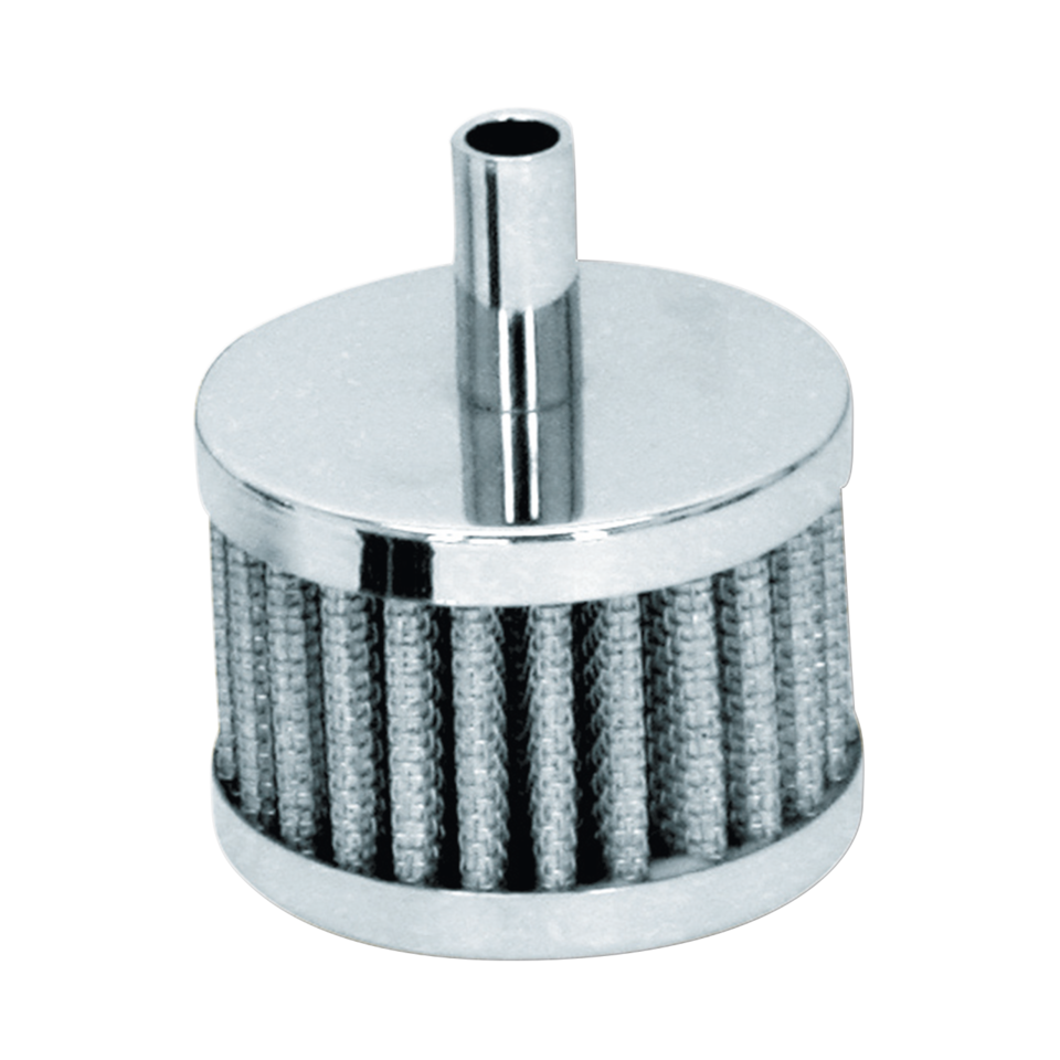 CHROME BREATHER FILTERS - view 1