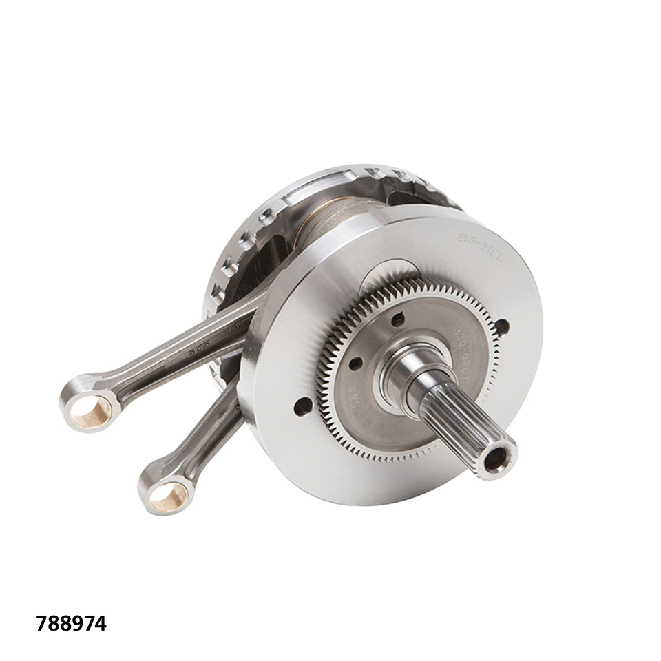 S&S HIGH-PERFORMANCE MILWAUKEE EIGHT 3-PIECE FLYWHEEL ASSEMBLIES - view 1