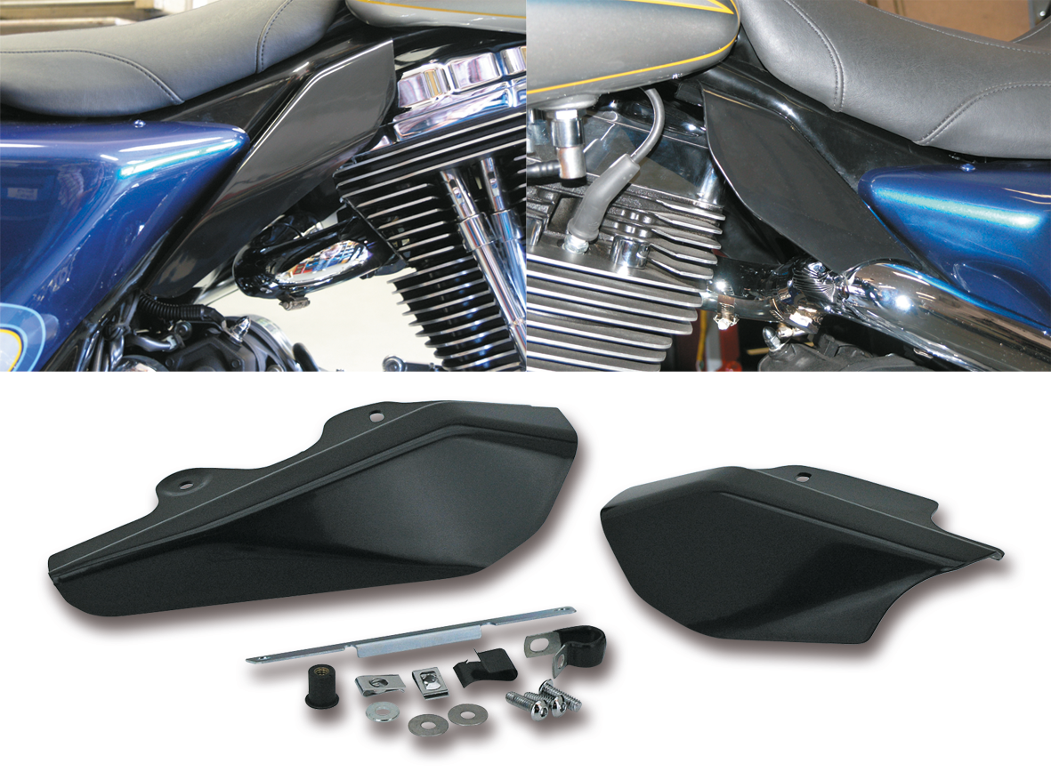 UNDER SEAT MOUNTED AIR DEFLECTORS FOR TOURING - view 1