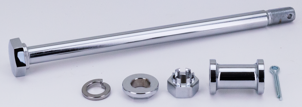 CHROME PLATED FRONT AND REAR AXLES - view 1