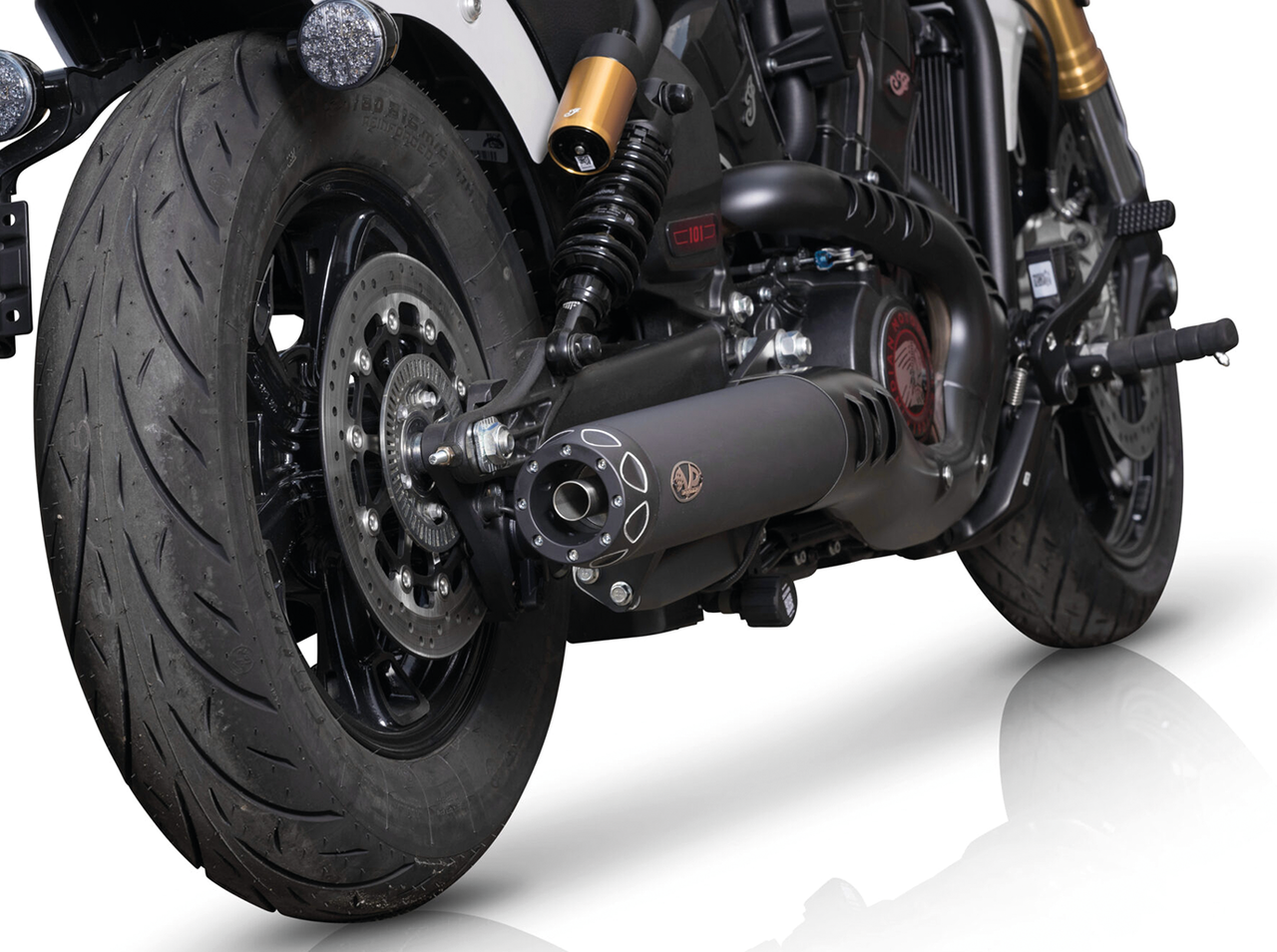 V-PERFORMANCE SLIP-ON MUFFLERS FOR INDIAN SCOUT 1250 - view 3