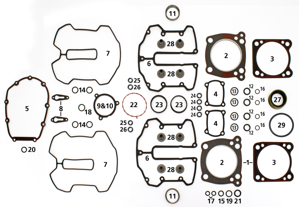 ENGINE GASKET KITS FOR HARLEY - view 1