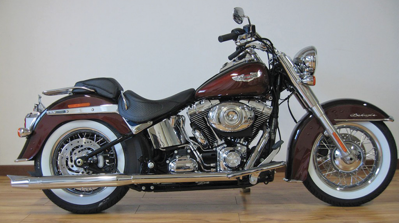 MCJ ADJUSTABLE TRUE DUAL EXHAUST FOR TWIN CAM SOFTAIL - view 1 Main image