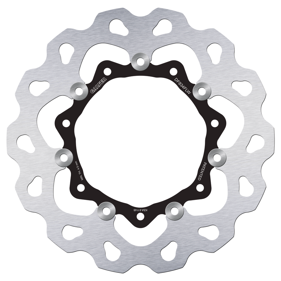 GALFER 7-BOLT "WAVE" DISCS FOR CVO TOURING Secondary image