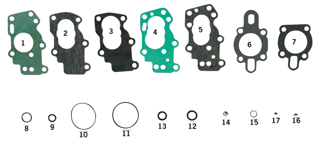 OIL PUMP GASKET, SEAL AND O-RING KITS FOR K, KH & SPORTSTER - view 1