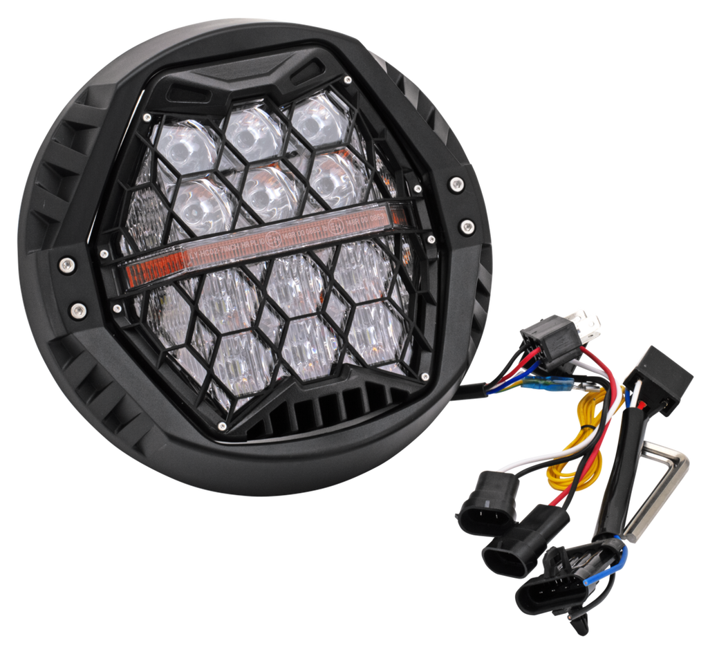 HONEYCOMB 7" LED HEADLIGHT UNIT - view 1