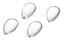 CHROME TEARDROP CONCHO - view 1