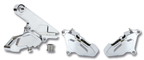 ZODIAC CHROME PLATED BILLET ALUMINUM CUSTOM STYLE BRAKE CALIPERS - view 2