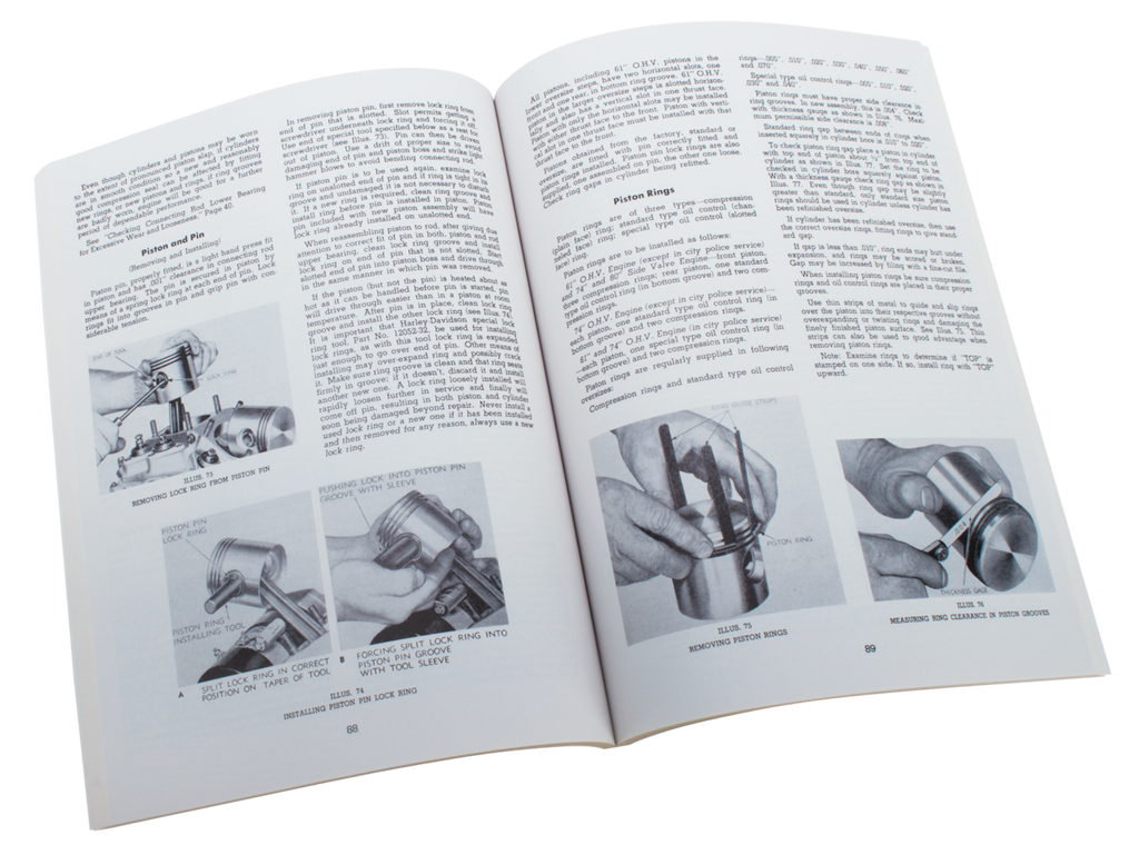 MANUALS AND SPARE PARTS CATALOGS FOR VINTAGE MODELS - view 2