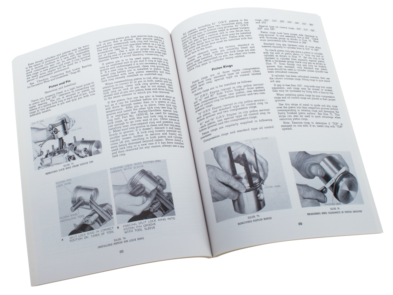 MANUALS AND SPARE PARTS CATALOGS FOR VINTAGE MODELS - view 2