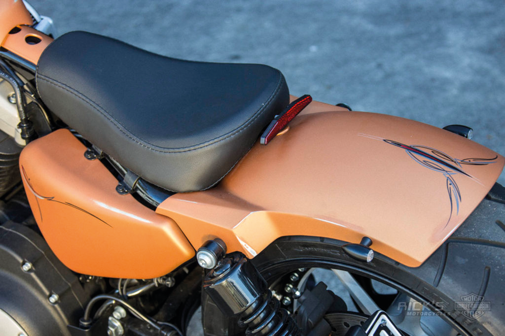 RICK'S STEEL REAR FENDERS FOR SPORTSTER - view 2