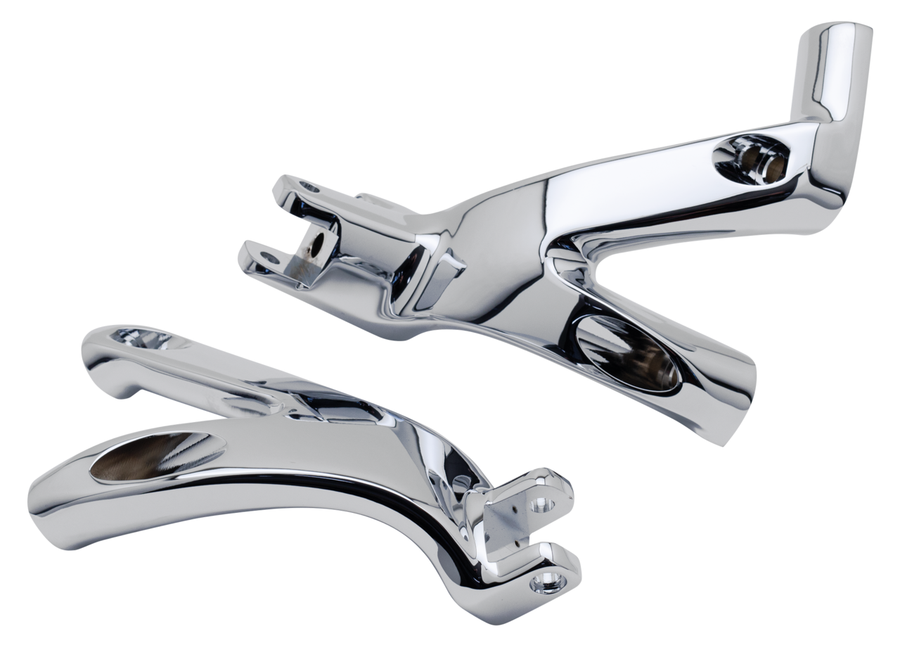 FLOORBOARD TO FOOT PEG CONVERSION BRACKETS FOR MILWAUKEE EIGHT SOFTAIL - view 2